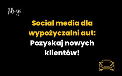 Reklama wypożyczalni samochodów online I Pozyskaj klientów!