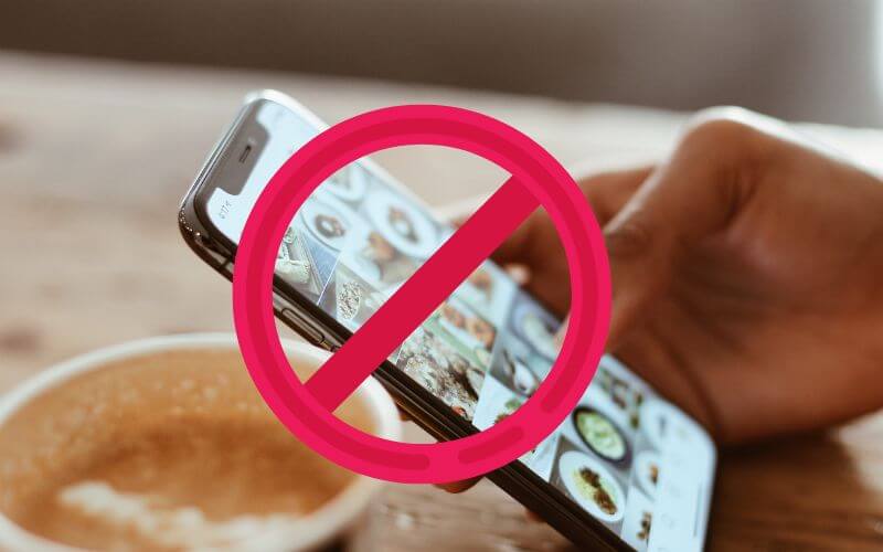 blokada na instagramie