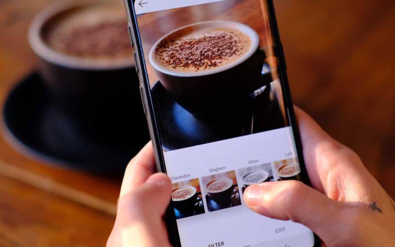 dodawanie filtrów na instagramie